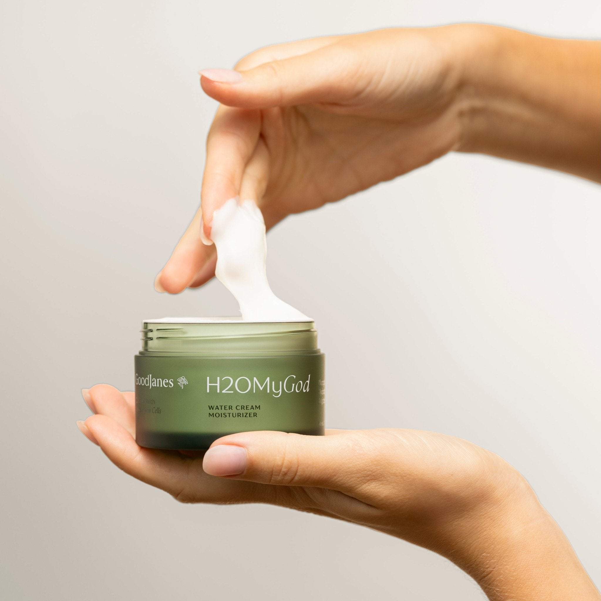 H2O My God Water Cream Moisturizer Vegan Stem Cells - GoodJanes