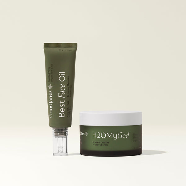 GoodJanes Hydration Boosting Skincare Moisturizer and Face Oil with Vegan Stem Cells for Hydrating and Protecting Skin